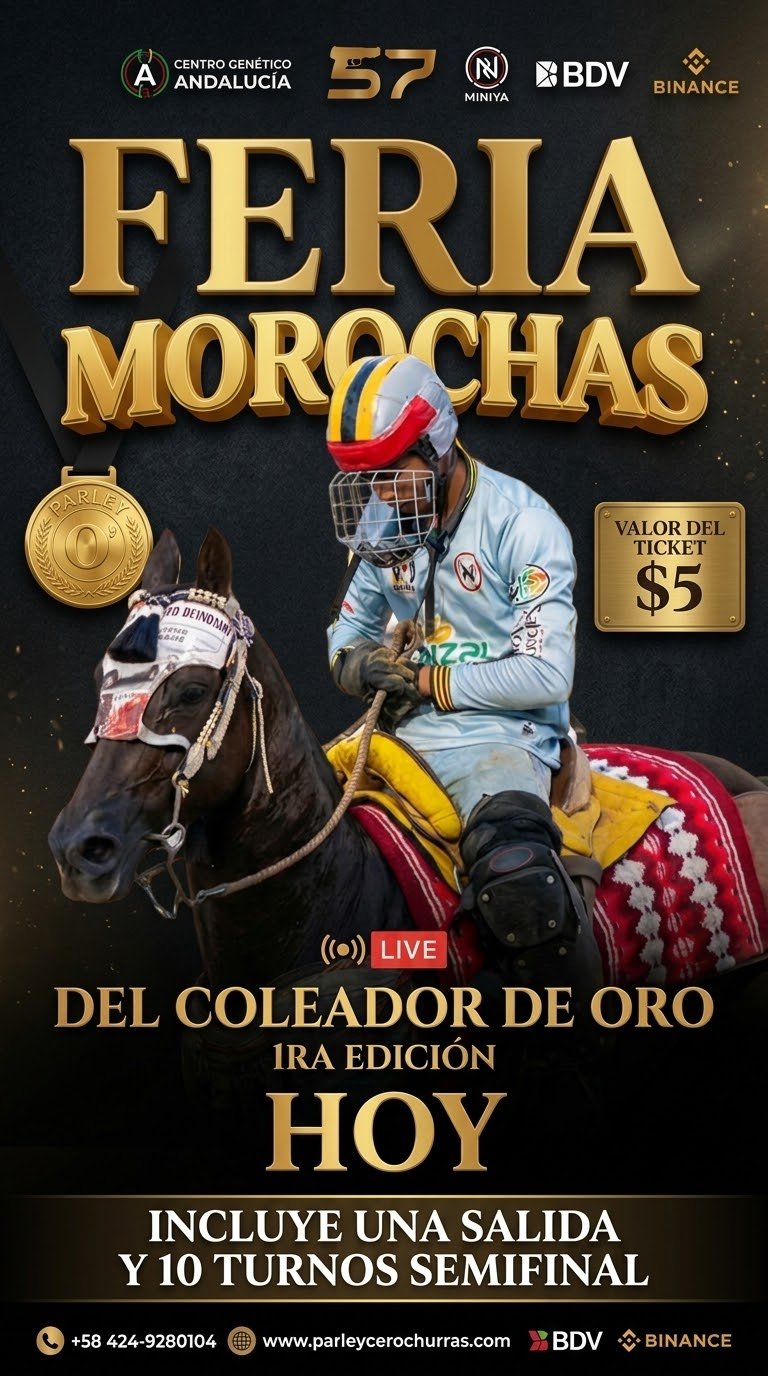 MOROCHAS SABADO FERIA DEL COLEADOR DE ORO